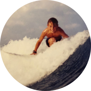 Matt Surfing